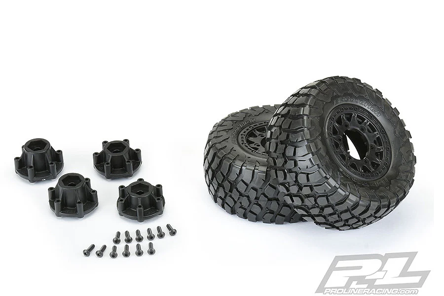 Proline Pneus Baja KR2 SC M2 + Jantes Raid 6X30 (x2) 10123-10 - Image 3