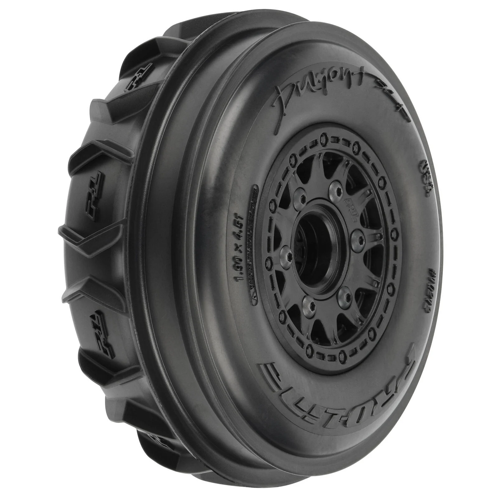 Proline Pneus Dumont Fr Paddle SC 2.2/3.0 + Jantes Raid 12mm (x2) 10212-10