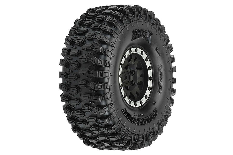 Proline Pneus Hyrax 1.9 Predator + Jantes Impulse Black/Silver (x2) 10128-12 - Image 2