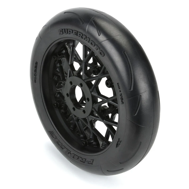 Proline Pneus Supermoto S3 + Jante Avant Noir PROMOTO-MX PRO1022210 - Image 3