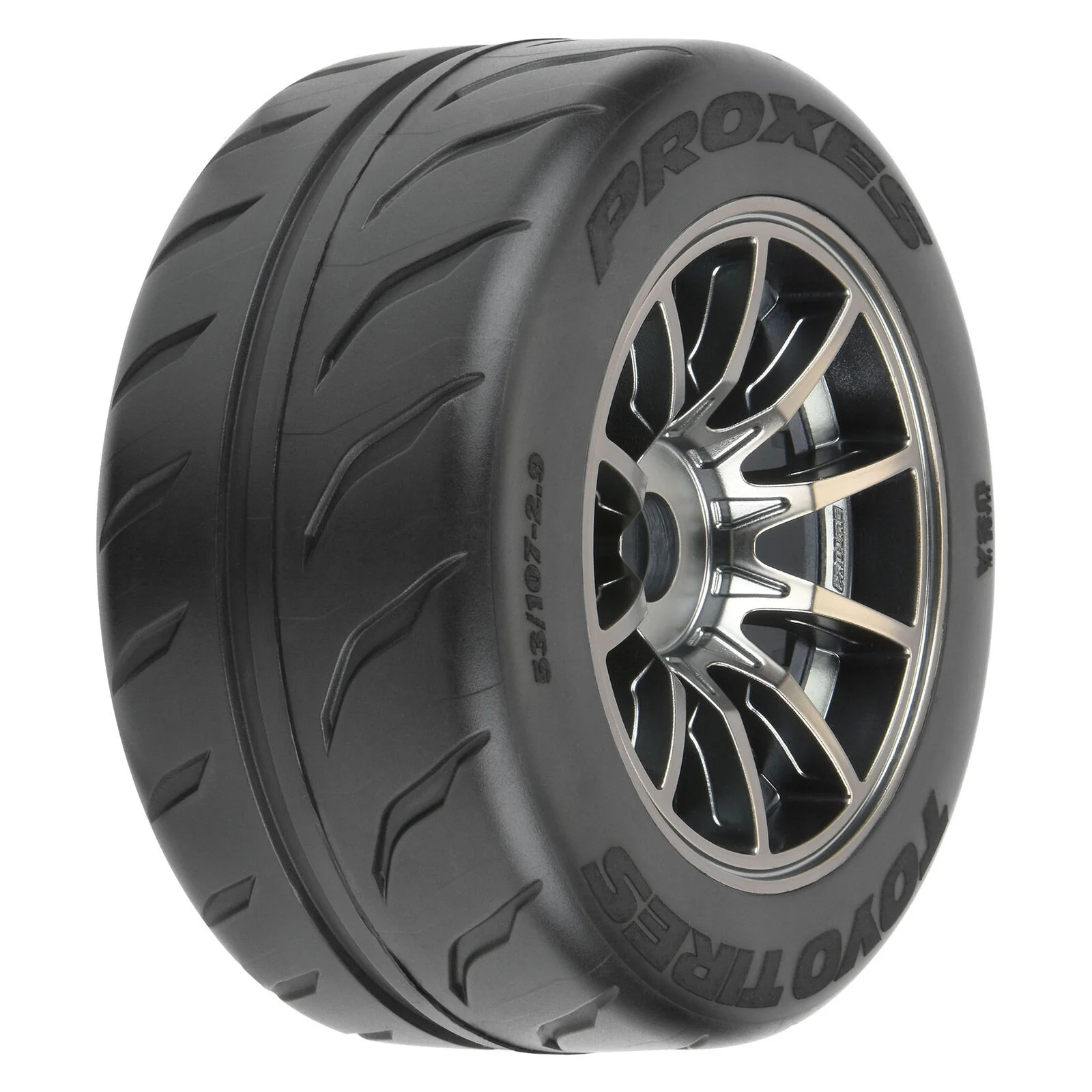 Proline Pneus Toyo Proxes R888R S3 2.9 + Jante 17 mm (x2) PRO1020011