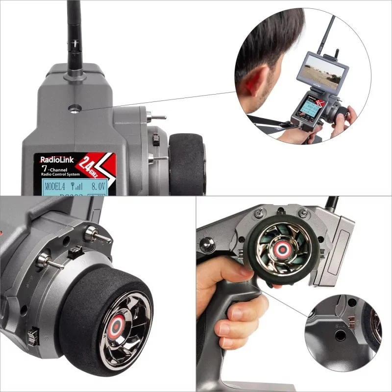 Radiolink Radio RC6GS V3 2.4Ghz 7 voies + R7FG RDL-RC6GS-V3-SET - Image 3