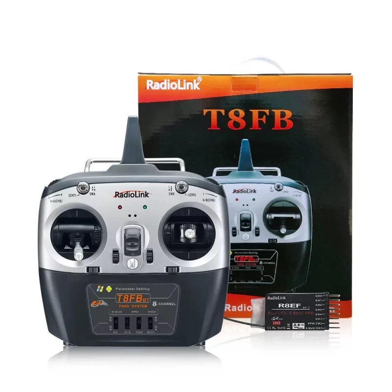 Radiolink Radio T8FB BT 2.4Ghz 8 voies + R8EF RDL-T8FB-BT-SET - Image 2