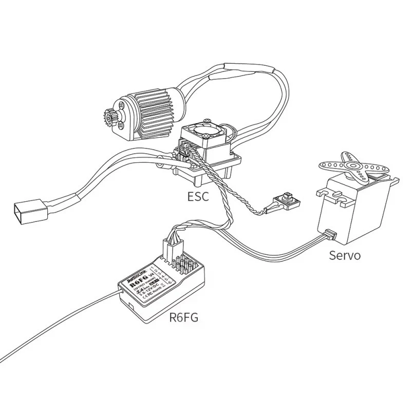 Radiolink Récepteur 6 voies avec Gyroscope Intégrée RDL-0-R6FG - Image 3