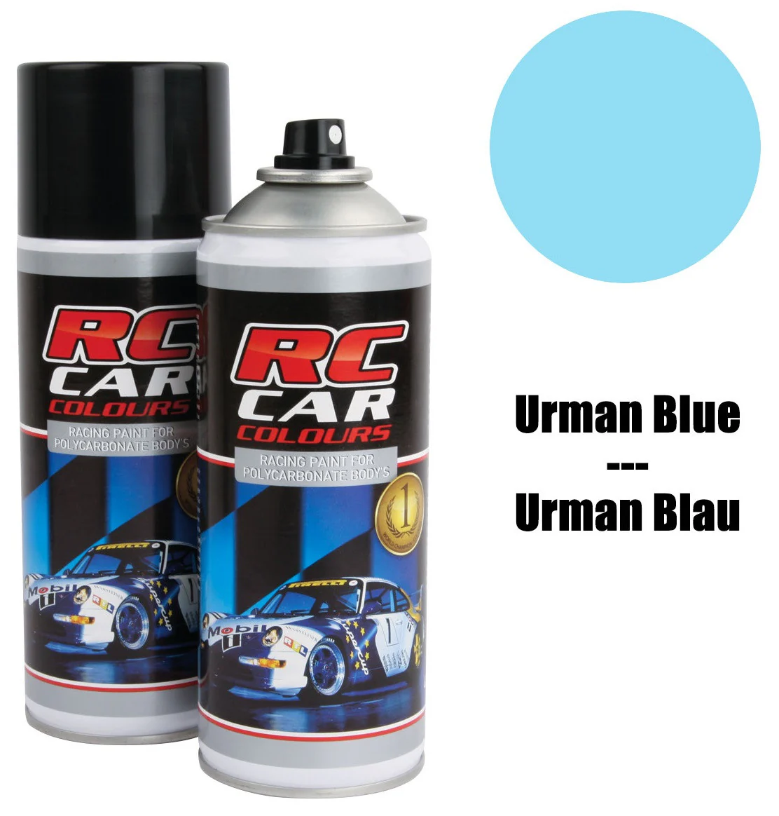 RC Car Colours Peinture Urman Bleu 150ml RCC148