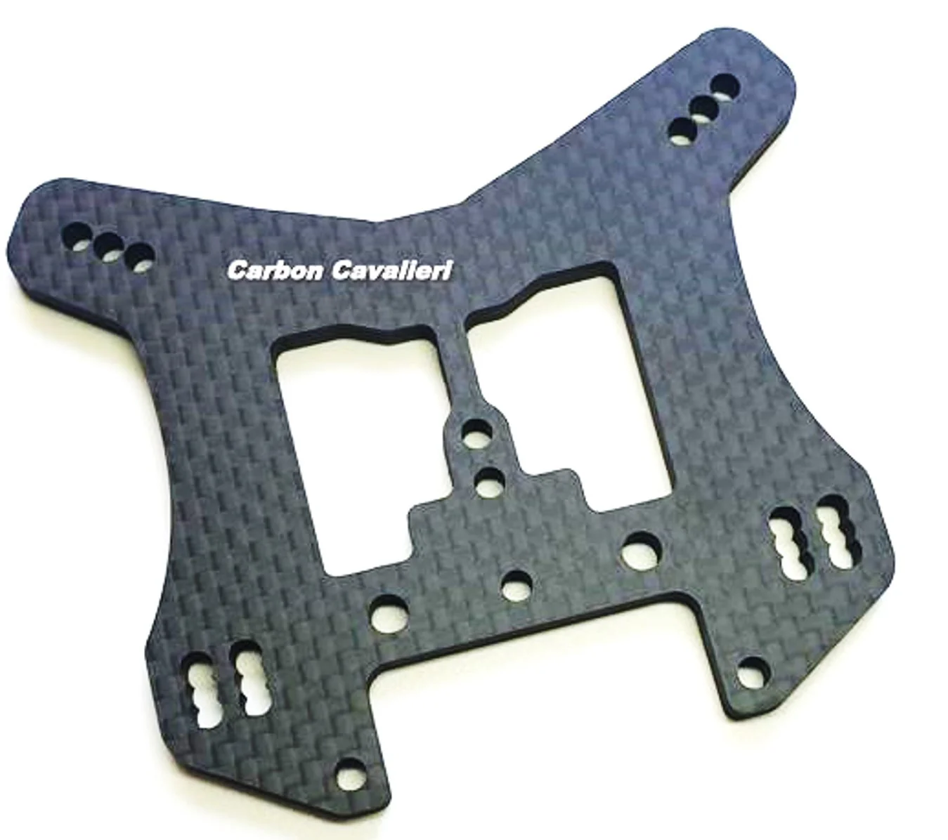 RC CARBON CAVALIERI Support Amortisseurs Arrière Carbone Kyosho MP10 TKI2 3011