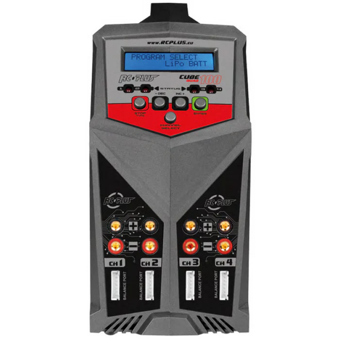 RC PLUS Chargeur Cube 100 Quatro AC/DC RC-CHA-210 - Image 3