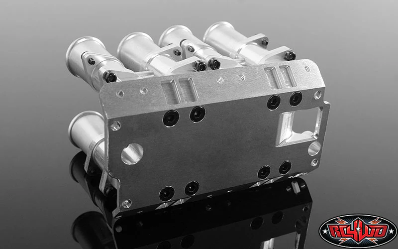 RC4WD Admission réaliste en aluminium CNC pour moteur V8 Z-S1829 - Image 4