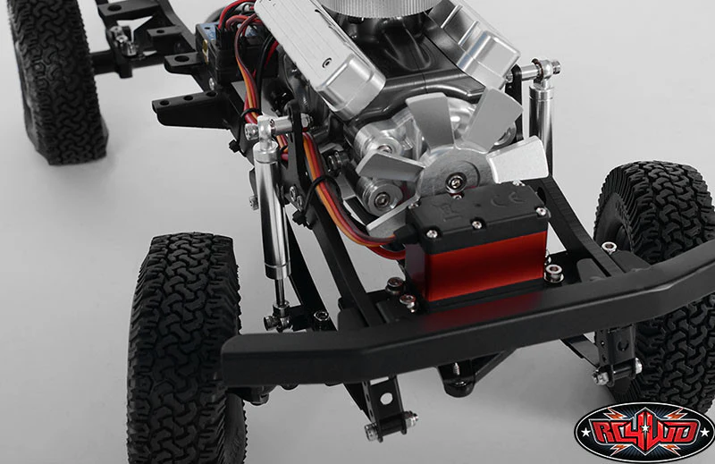RC4WD Amortisseurs The Ultimate Scale 90mm Silver (x2) Z-D0001 - Image 6