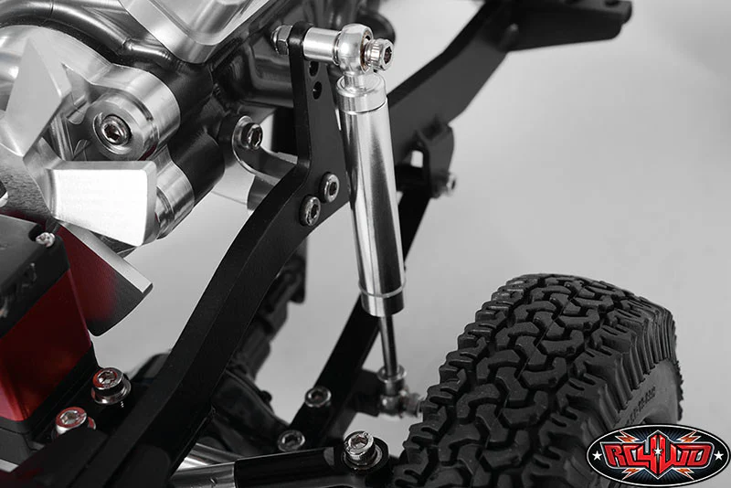 RC4WD Amortisseurs The Ultimate Scale 90mm Silver (x2) Z-D0001 - Image 7