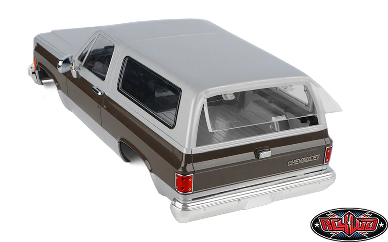 RC4WD Carrosserie Chevrolet Blazer Hard Body Argent Z-B0273 - Image 3