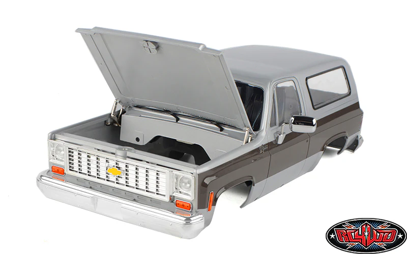 RC4WD Carrosserie Chevrolet Blazer Hard Body Argent Z-B0273 - Image 4