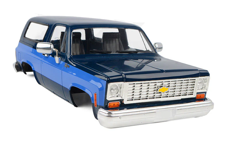 RC4WD Carrosserie Chevrolet Blazer Hard Body Bleu Z-B0272