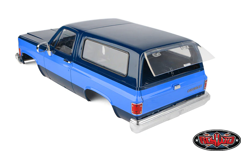 RC4WD Carrosserie Chevrolet Blazer Hard Body Bleu Z-B0272 - Image 3