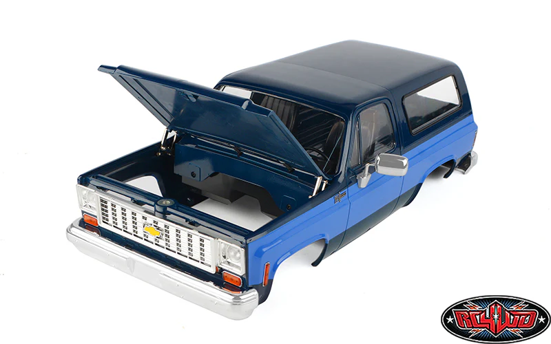 RC4WD Carrosserie Chevrolet Blazer Hard Body Bleu Z-B0272 - Image 4