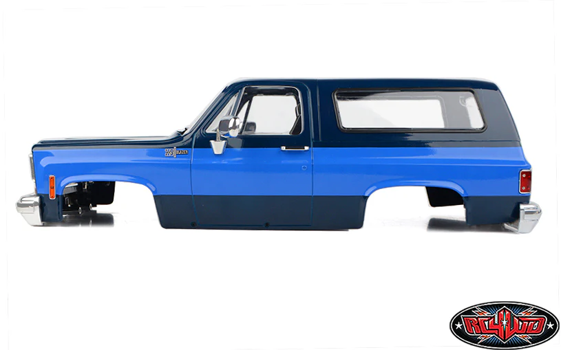 RC4WD Carrosserie Chevrolet Blazer Hard Body Bleu Z-B0272 - Image 5