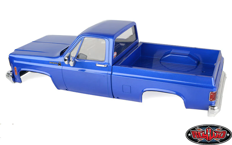 RC4WD Carrosserie Chevrolet K10 Scottsdale Bleu Z-B0274 - Image 7