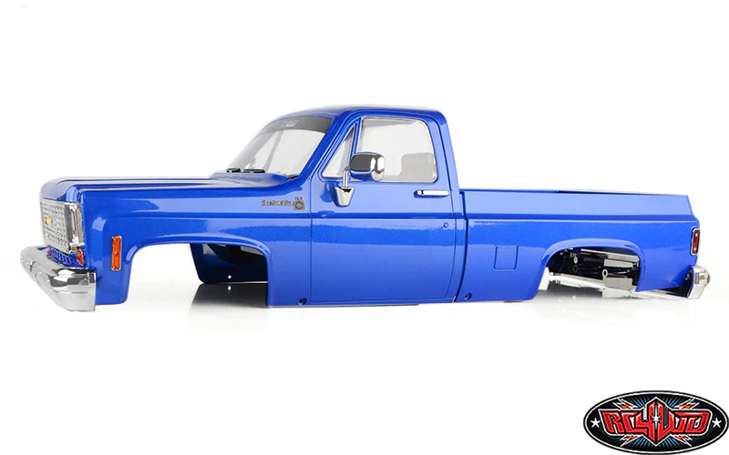 RC4WD Carrosserie Chevrolet K10 Scottsdale Bleu Z-B0274 - Image 8