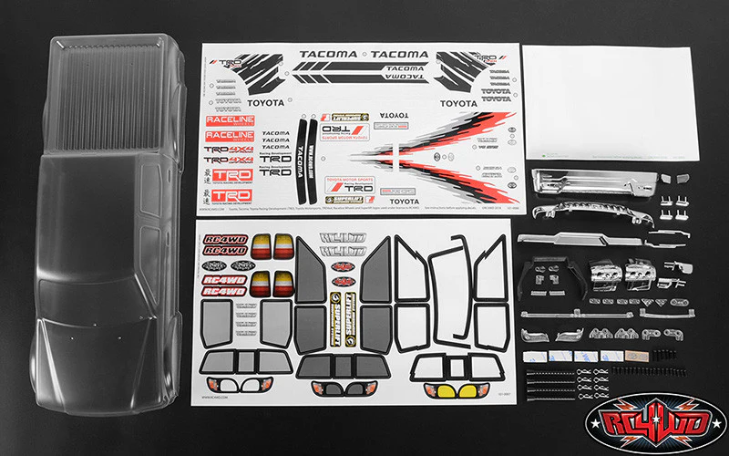 RC4WD Carrosserie Toyota Tacoma 2001 LWB Z-B0169 - Image 7