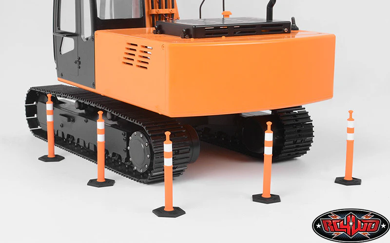 RC4WD Cône de chantier en plastique Detachable (x5) Z-S1619 - Image 5