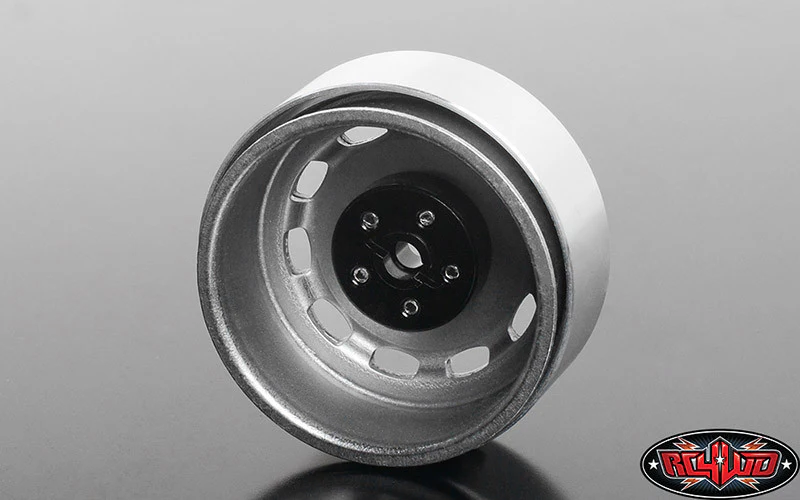 RC4WD Jantes 10-Oval 1.7 Beadlock Stamped Acier Argent  (x4) Z-W0312 - Image 2