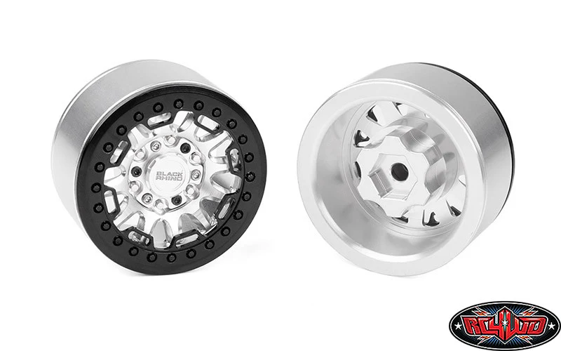 RC4WD Jantes 1.9 Beadlock Black Rhino Ouray (x4) Z-W0020 - Image 3