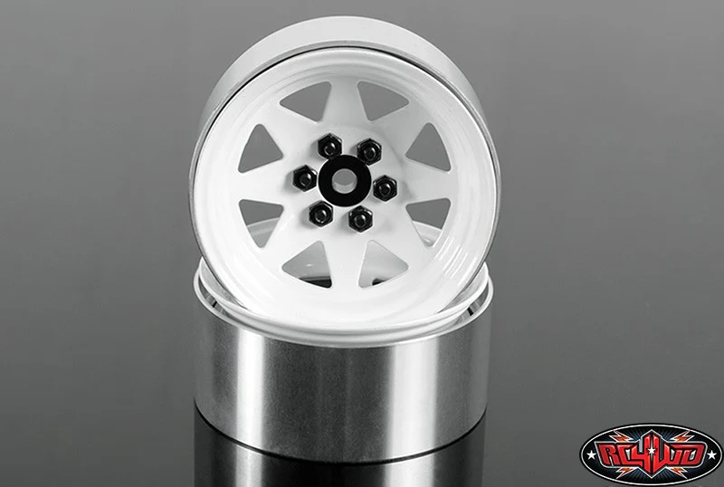 RC4WD Jantes 2.2 Beadlock 6 Lug Wagon Blanche (x4) Z-W0146 - Image 3