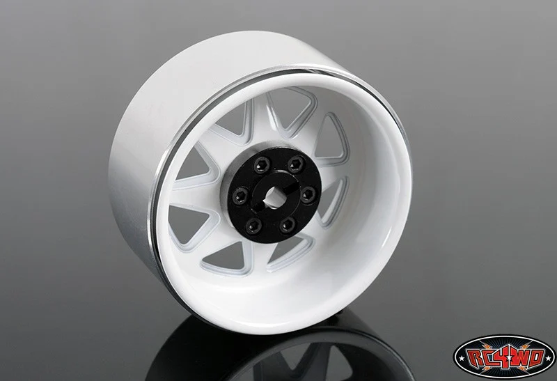 RC4WD Jantes 2.2 Beadlock 6 Lug Wagon Blanche (x4) Z-W0146 - Image 4