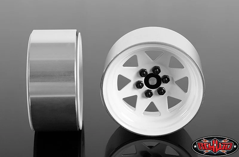 RC4WD Jantes 2.2 Beadlock 6 Lug Wagon Blanche (x4) Z-W0146 - Image 5