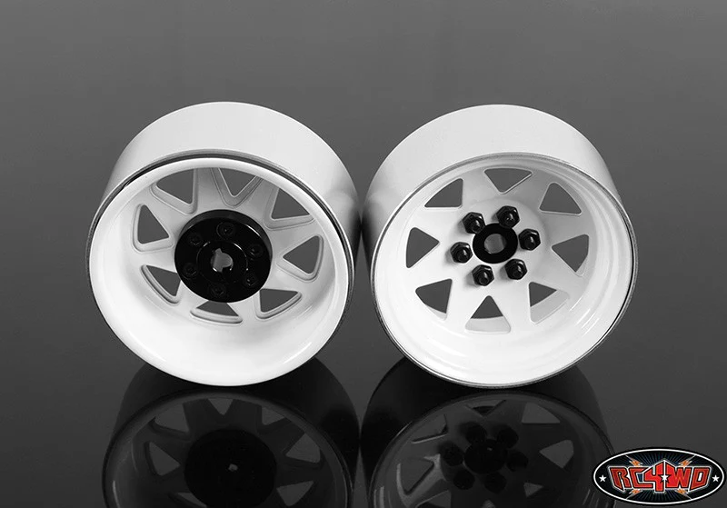 RC4WD Jantes 2.2 Beadlock 6 Lug Wagon Blanche (x4) Z-W0146 - Image 6