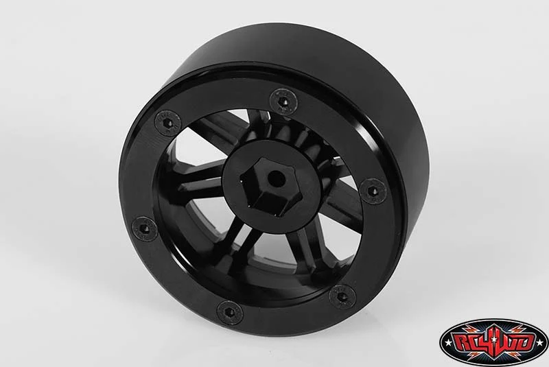 RC4WD Jantes 2.2 Beadlock Raceline Octane Noir (x4) Z-W0184 - Image 4
