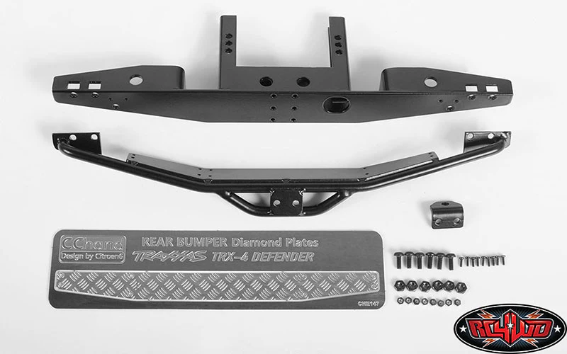 RC4WD Pare-Chocs Arrière Métal Traxxas TRX4 VVV-C0447 - Image 7
