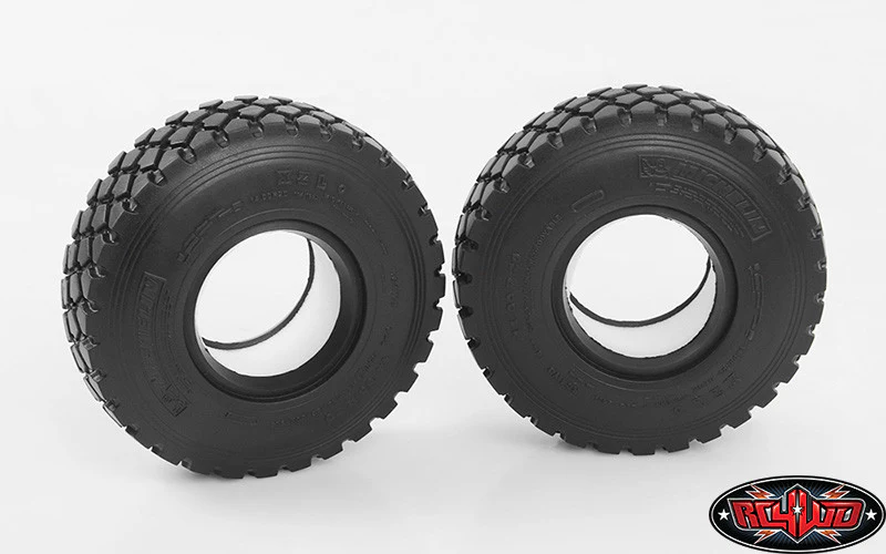RC4WD Pneus Scale Michelin XZL 14.00 R20 1.9 (x2) Z-T0141 - Image 3