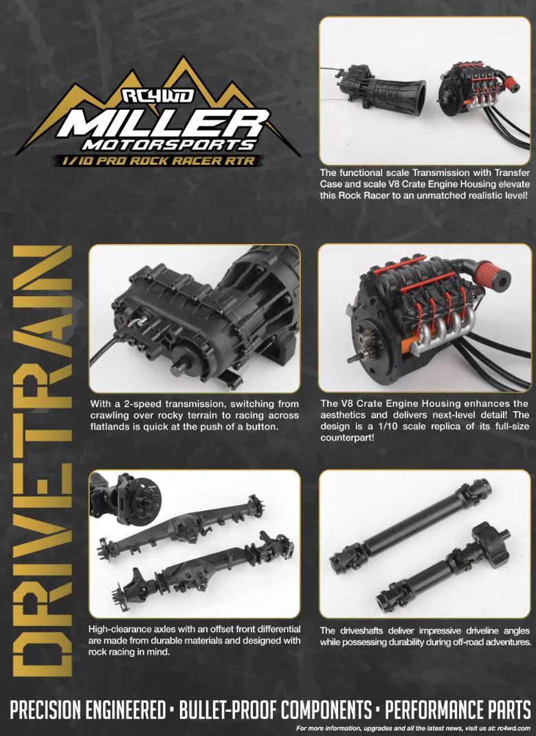RC4WD Rock Racer Miller Motorsport RTR Z-RTR0061 - Image 6