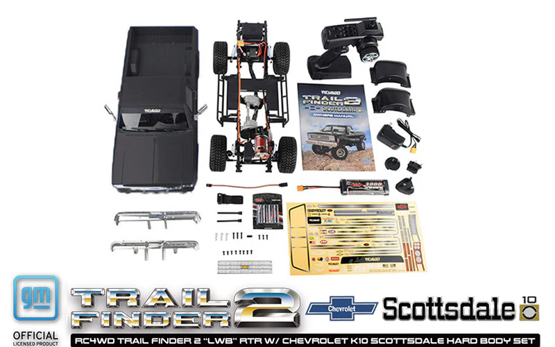 RC4WD Scale Trail Finder 2 Chevrolet K10 Scottsdale RTR - Image 11