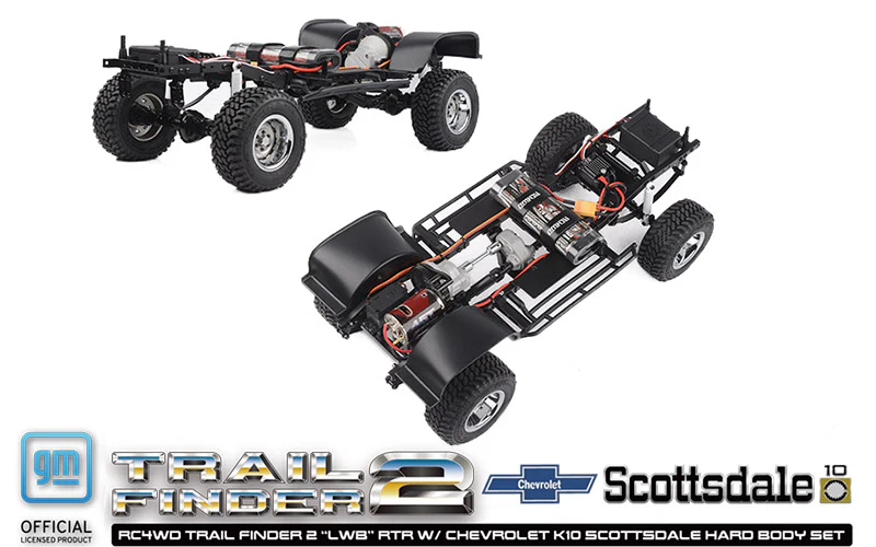 RC4WD Scale Trail Finder 2 Chevrolet K10 Scottsdale RTR - Image 13