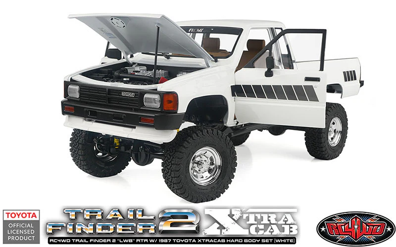 RC4WD Scale Trail Finder 2 LWB Toyota Xtracab 1987 RTR Z-RTR0064 - Image 8