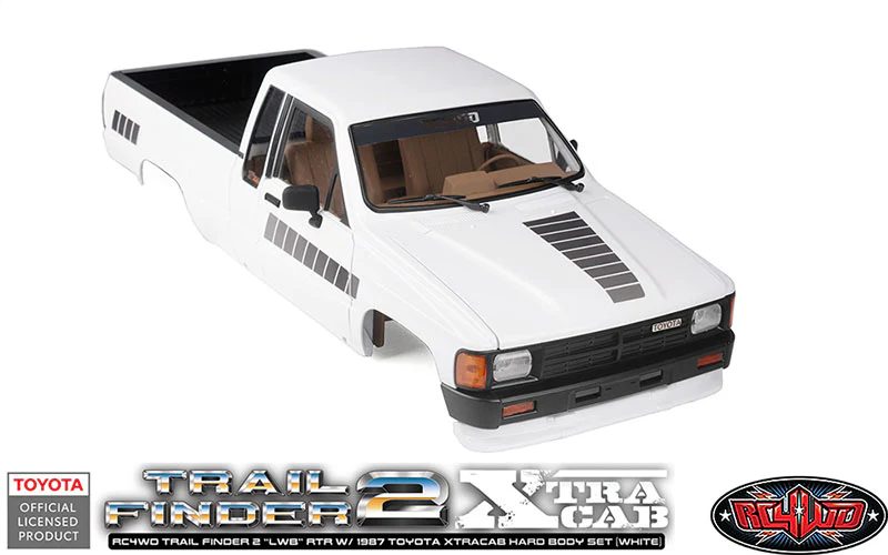 RC4WD Scale Trail Finder 2 LWB Toyota Xtracab 1987 RTR Z-RTR0064 - Image 9