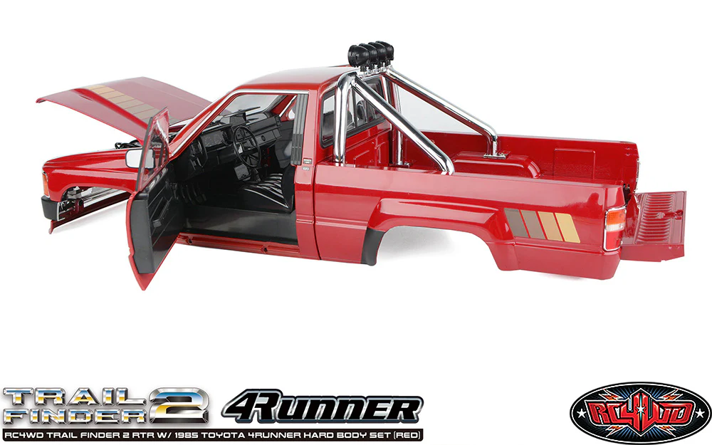 RC4WD Scale Trail Finder 2 Toyota Pickup 1985 Edition RTR Z-RTR0072 - Image 10