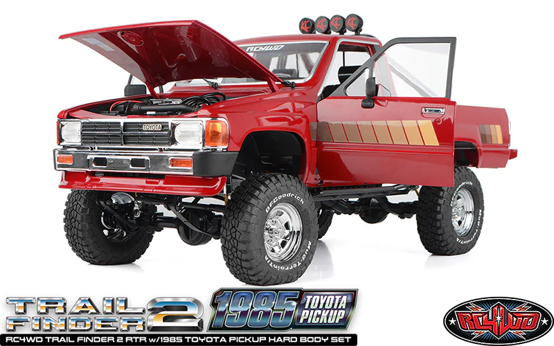 RC4WD Scale Trail Finder 2 Toyota Pickup 1985 Edition RTR Z-RTR0072 - Image 6