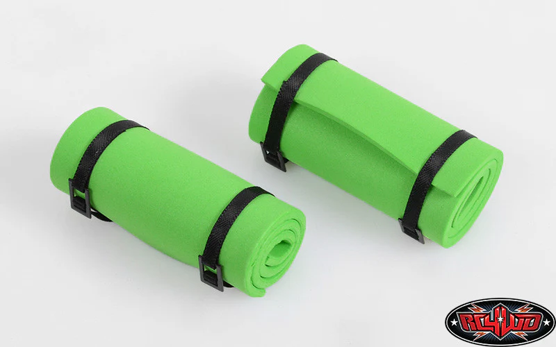 RC4WD Tapis de Couchage avec Sangle vert (x2) Z-S1300