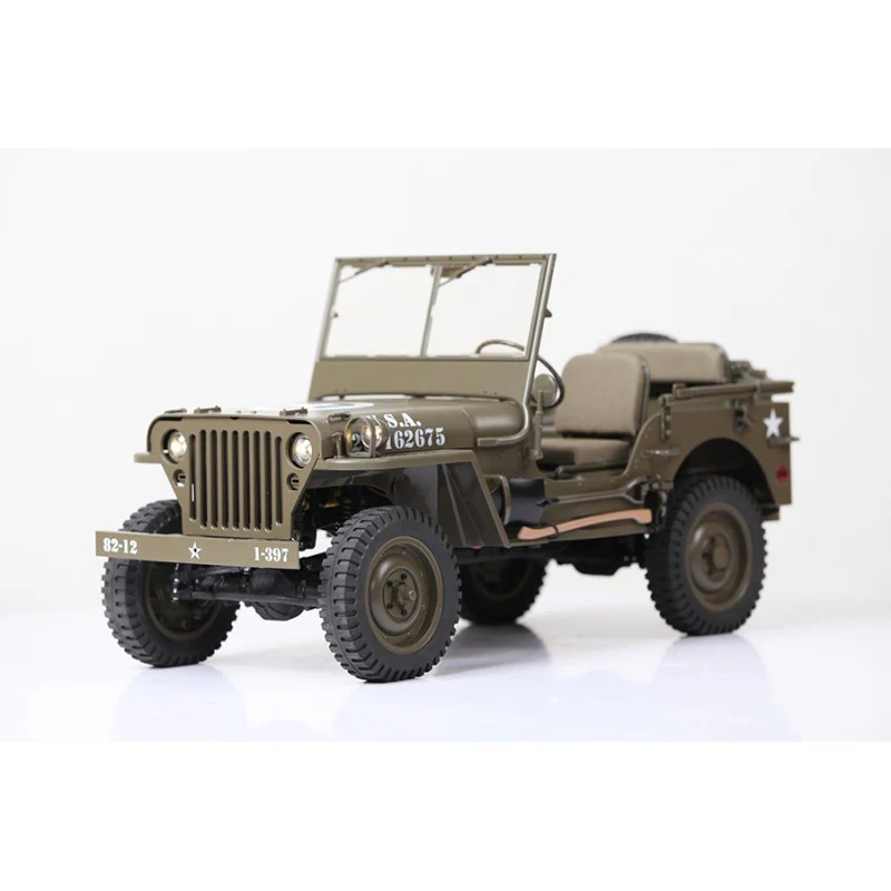Roc Hobby MB Scaler Jeep Willys 1941 ARTR 4WD 1/6 ARTR ROC001RS - Image 4