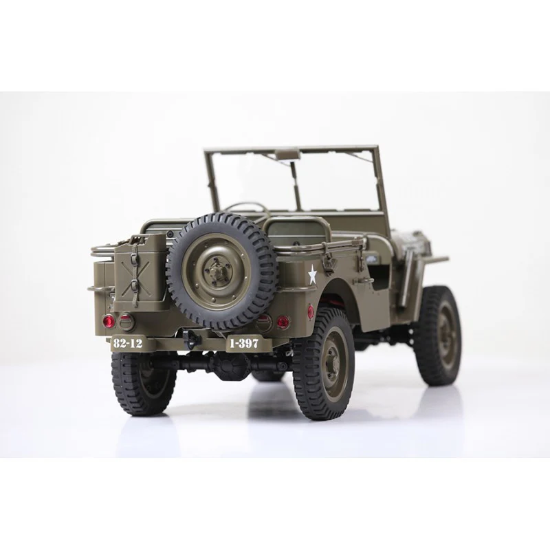Roc Hobby MB Scaler Jeep Willys 1941 ARTR 4WD 1/6 ARTR ROC001RS - Image 6