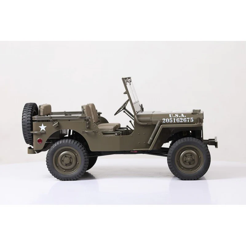 Roc Hobby MB Scaler Jeep Willys 1941 ARTR 4WD 1/6 ARTR ROC001RS - Image 7