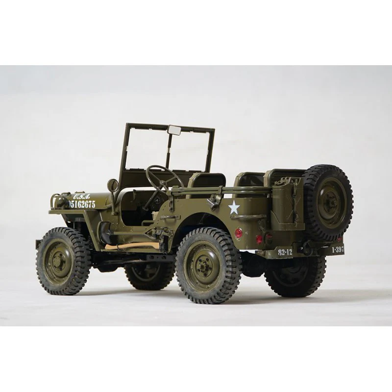 Roc Hobby MB Scaler Jeep Willys 1941 ARTR 4WD 1/6 ARTR ROC001RS - Image 9