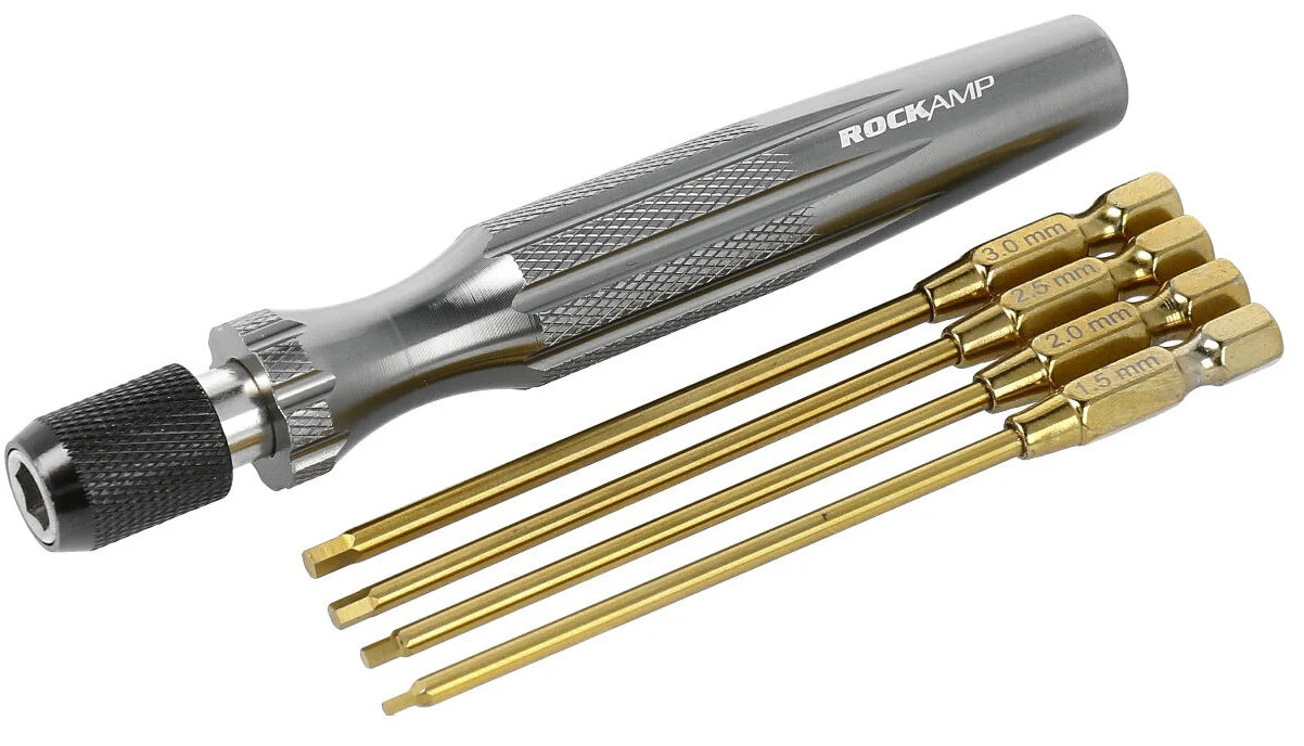 Rockamp Tournevis Allen Aluminium (5Pcs) RA50325
