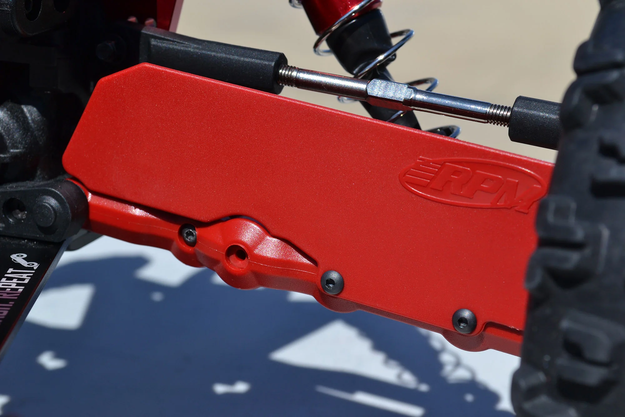 RPM Garde boue Rouge Arrma 6S (x2) 81539 - Image 2