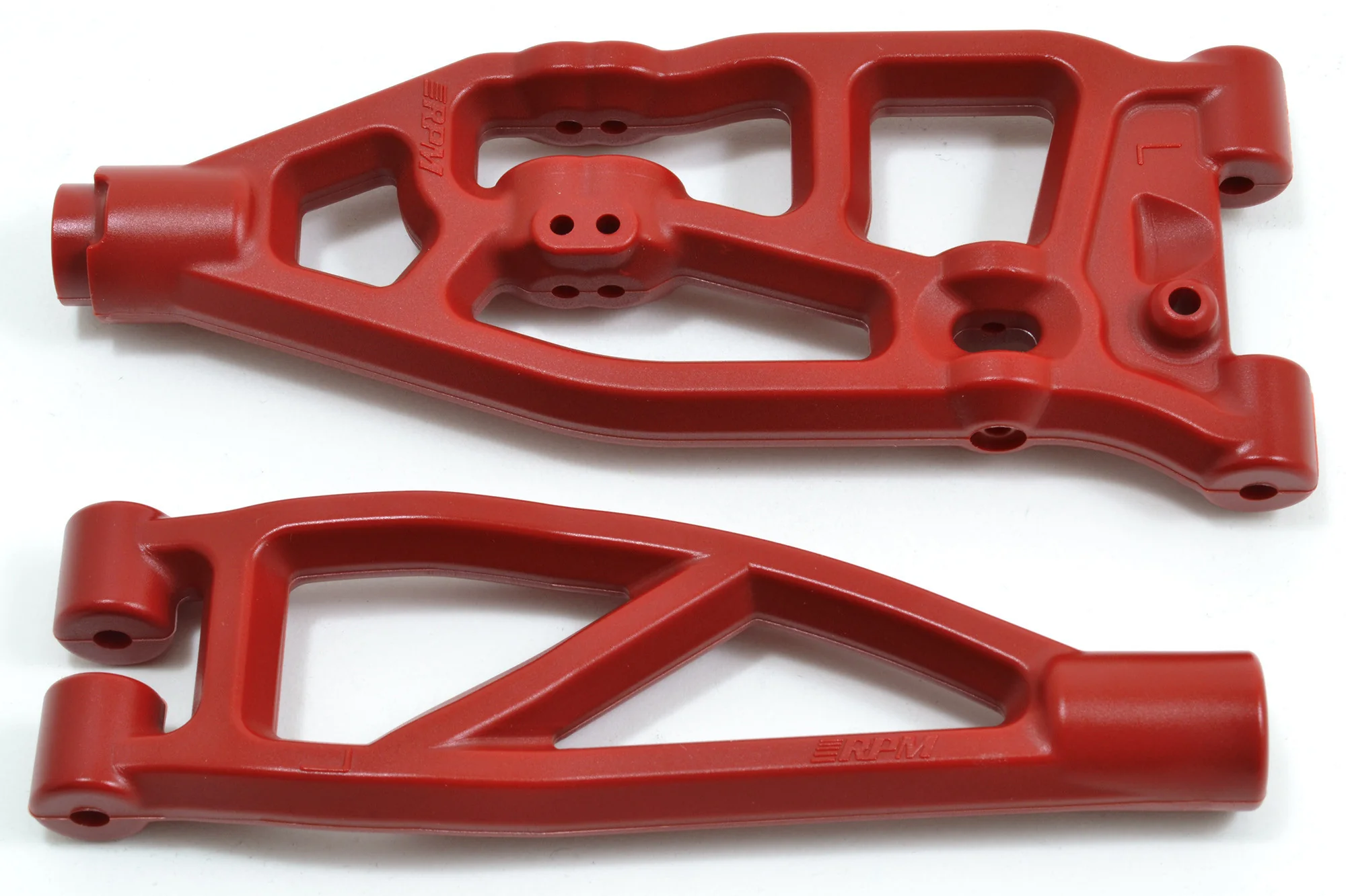 RPM Triangles avant gauche Rouge Arrma 6S (x2) 81579