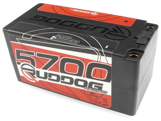 Ruddog Accu Lipo Shorty 4S HV 5700mah 15.2v 150C RP-0749 - Image 2