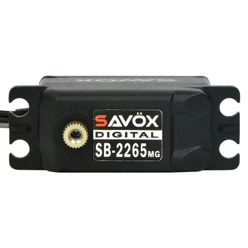 Savox Servo Brushless SB-2265MG+ 13kg 0.008s SX-SB-2265MG+BLACK - Image 2
